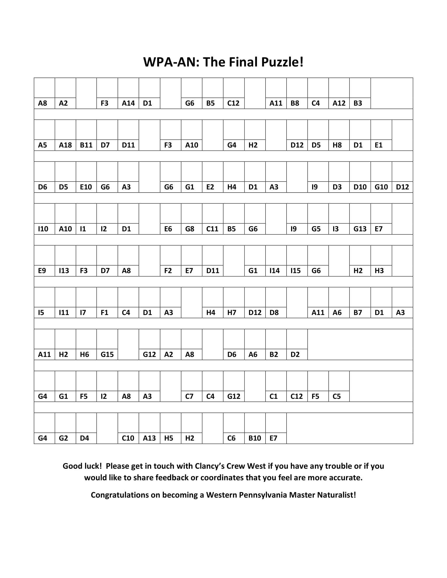 Final Puzzle Revised 10/6/19