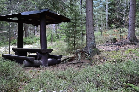 Picnic place inside