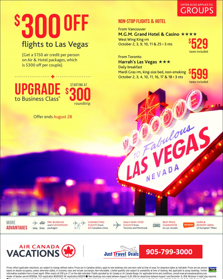 300 OFF Flights to Vegas. Cheap Vacations & Hotels