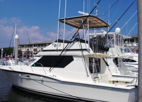 38' Hatteras Convertible- First Look