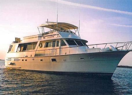 64' Hatteras Motor Yacht-Overtime