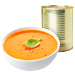 Canned soup 