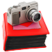 Photo albums, frames