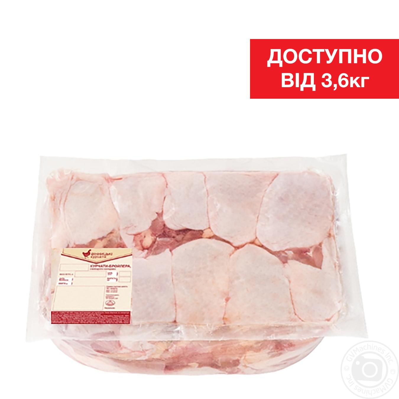 Стегно Вінницькі курчата курчати-бройлера охолоджене (від 3,6кг вакуумна упаковка)
Стегно Вінницькі курчата курчати-бройлера охолоджене (від 3,6кг вакуумна упаковка)