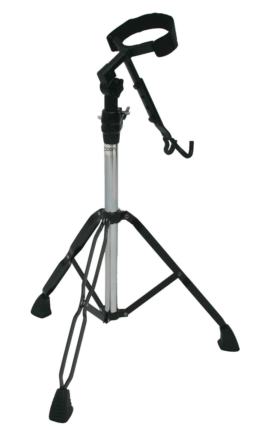 Black PowderCoated Standard Djembe Stand TJSB