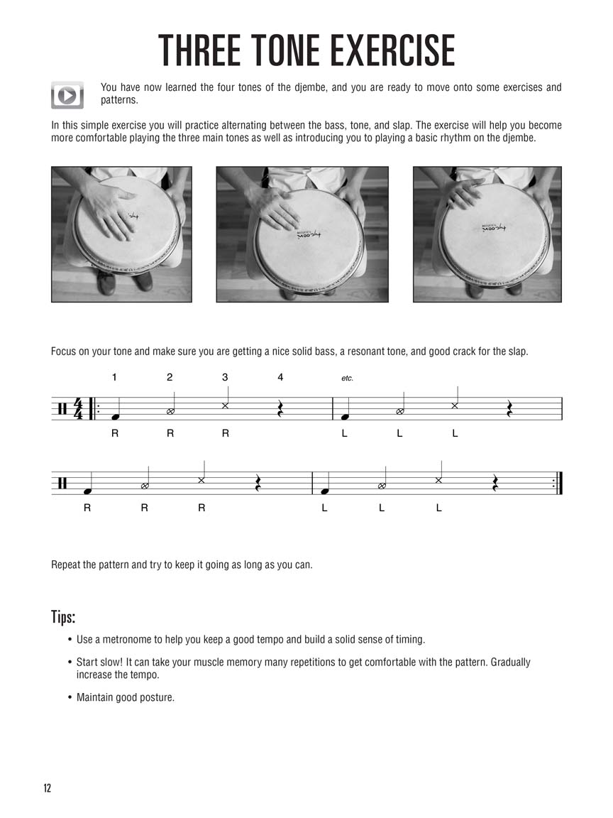 Djembe Method Sheet Music by Paul Jennings (SKU 00145559) Stanton's