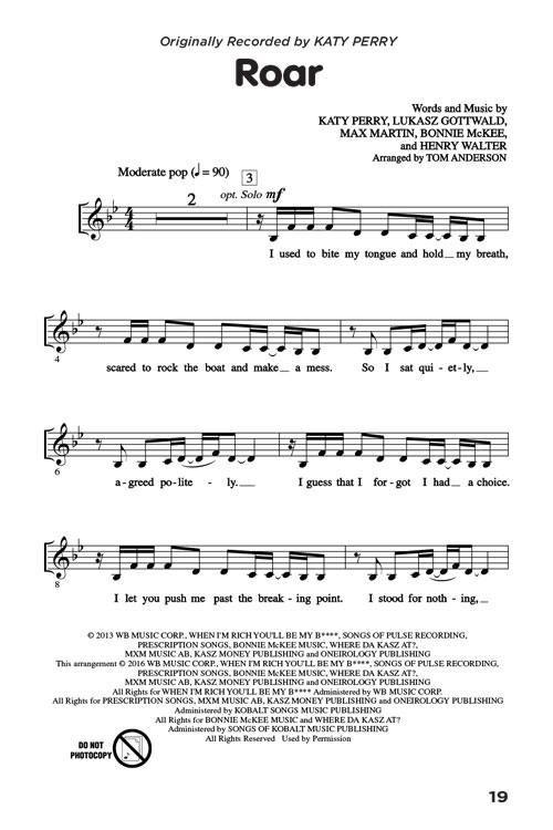 Let's All Sing Kidz Bop (10Pak) Sheet Music by Tom Anderson (SKU