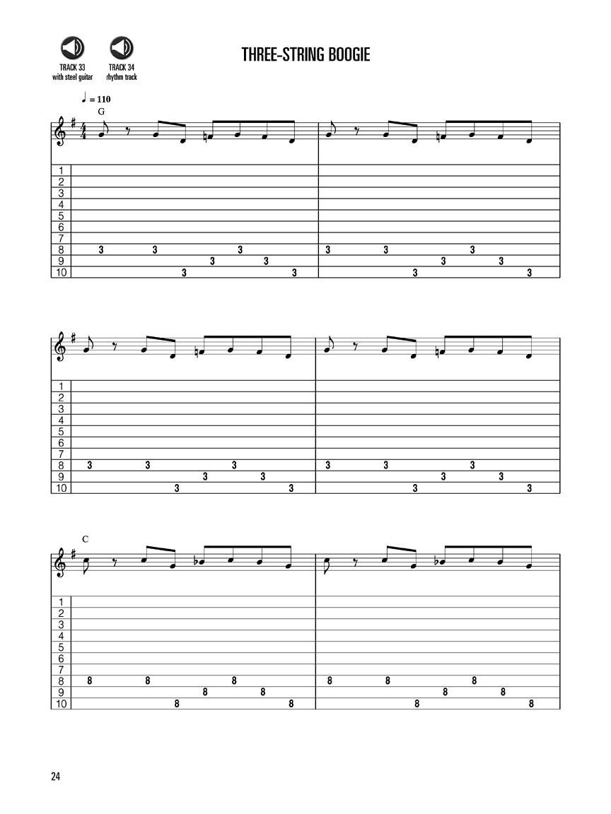 Pedal Steel Guitar Method (Guitar Tab) by Johnie Helms Book/CD Pack