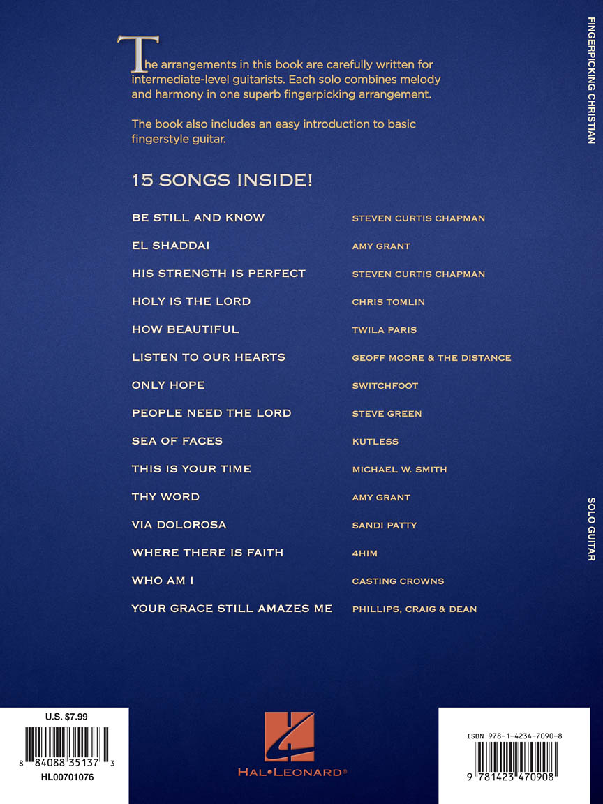 Fingerpicking Christian Sheet Music (SKU 00701076) Stanton's Sheet Music