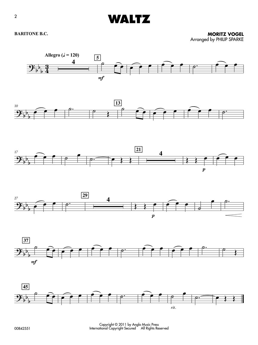 Classical Solos for Baritone B.C. 15 Easy Solos for Contest and