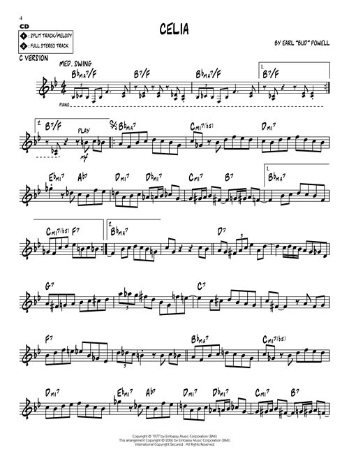 Jazz Play Along V053 Rhythm Changes Sheet Music (SKU 00843049
