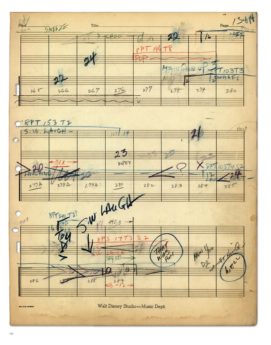 Walt Disney's Snow White and the Seven Dwarfs Master Score Master