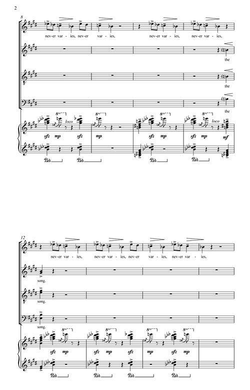 Animal Crackers Vol II Sheet Music by Eric Whitacre (SKU 08751016