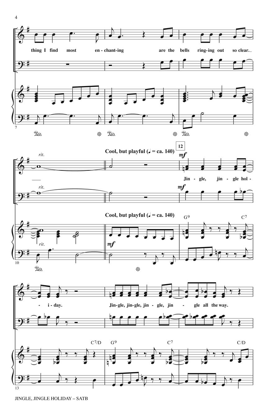 Jingle Jingle Holiday Sheet Music by Audrey Snyder (SKU 08754362