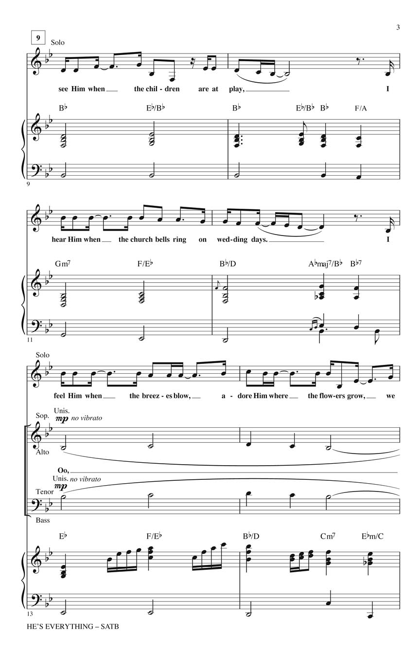 He S Everything From Joyful Noise Satb Dolly Parton Arr Keith Christopher Satb 8754662 It was released on gilles peterson's talkin' loud record label on 8 june 1992. east coast music com