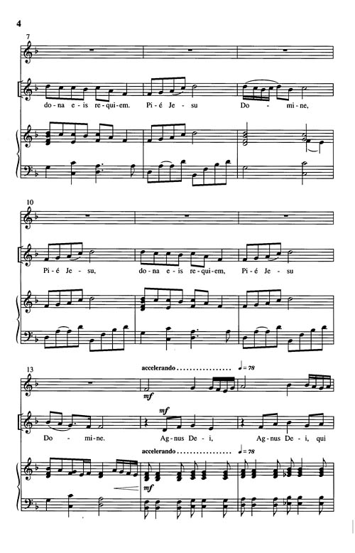 Pie Jesu Sheet Music by Tom Shelton (SKU 08764311) Stanton's Sheet Music