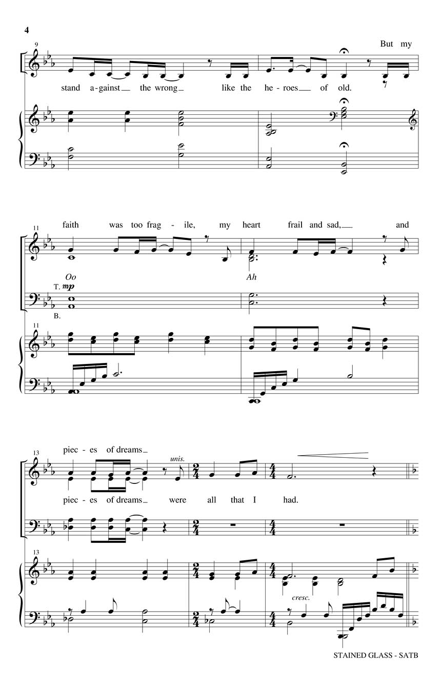 Stained Glass Sheet Music by Martin/Sorenson (SKU 35029314) Stanton