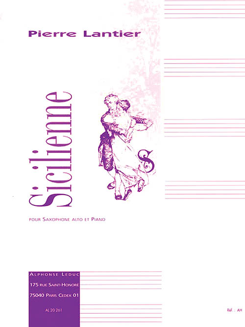 Sicilienne Sheet Music by Pierre Lantier (SKU 48181111) Stanton's