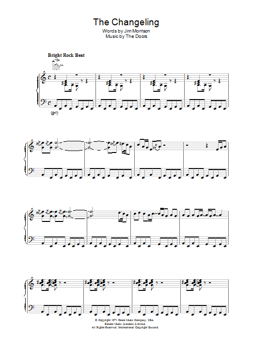 The Doors Search Results Sheet Music Direct