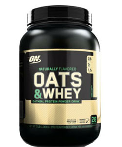 optimum nutrition oats and whey protein