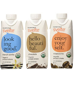 calnaturale svelte protein shake