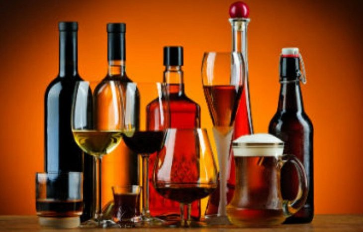 alcohol and sugar