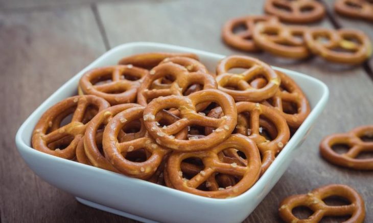 pretzels salty snack