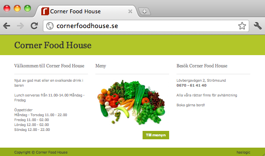 Corner Food house