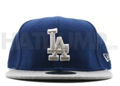 new era los angeles dodgers fitted Grey