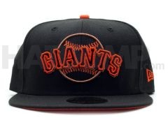 new era san francisco giants fitted Black