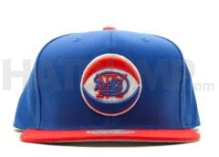 mitchell & ness new jersey nets snap-back Blue