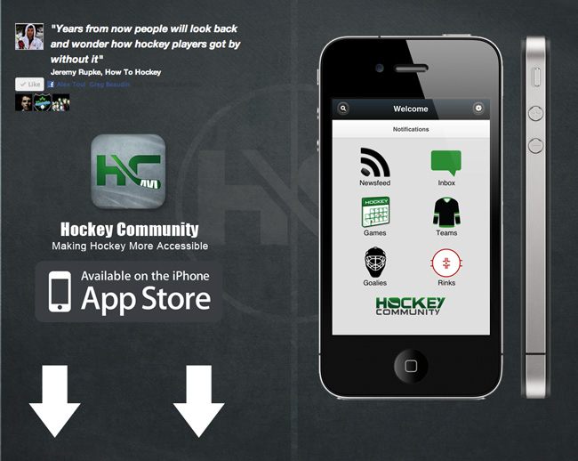 Hockey iPhone App