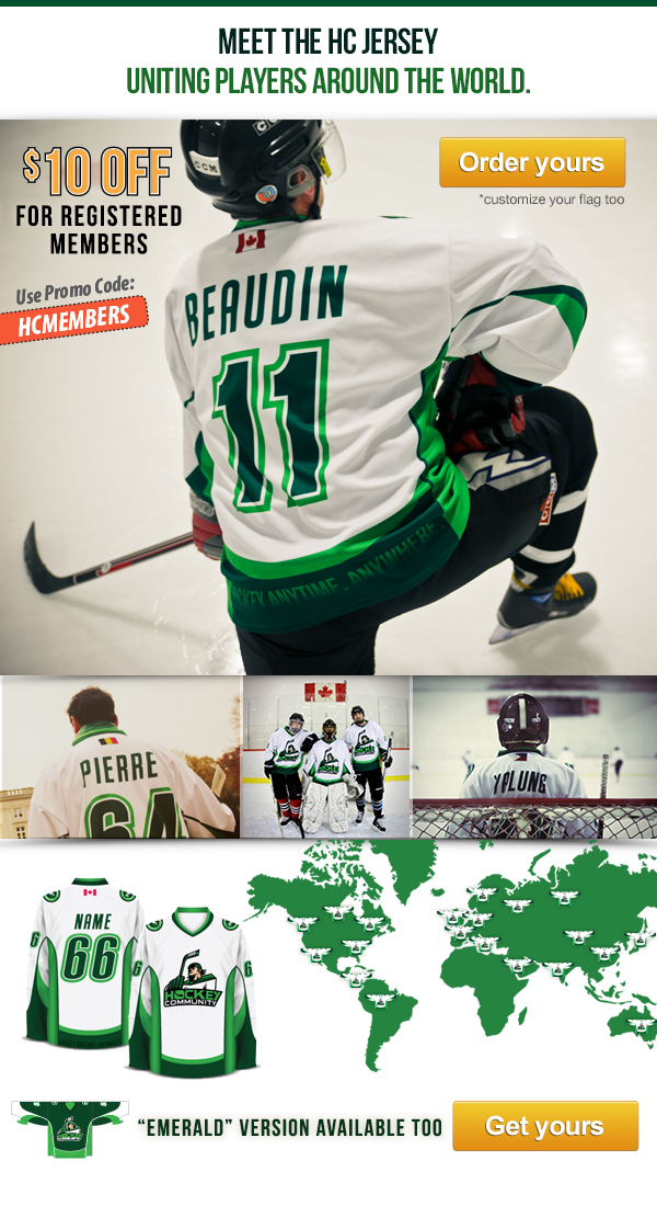 Be awesome, join the Hockey Community around the world.