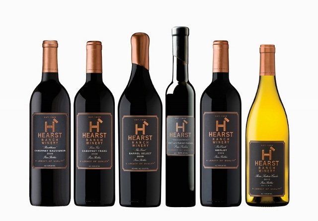 Group  of HRB Winery Bottles