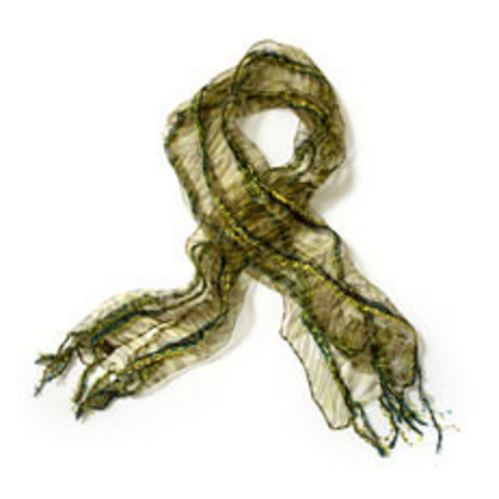 Unique Hand Woven Silk Scarf