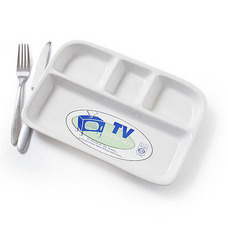 TV dinnerware tray 