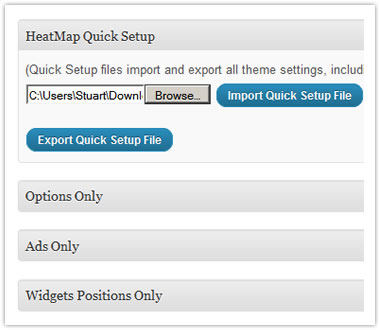 HeatMap Theme Pro v5 Import and Export plugin