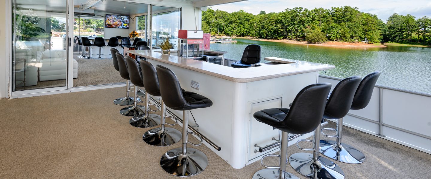 Boat Rentals on Lake Lanier Lanier Islands Blue Moon Houseboat