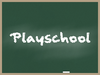 Playschool-chalkboard