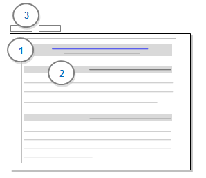 Reference View showing all content coded at a node.