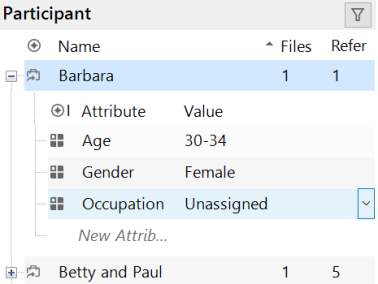 Setting attribute values for a case in List View.