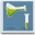 Beaker pouring liquid into a test tube icon