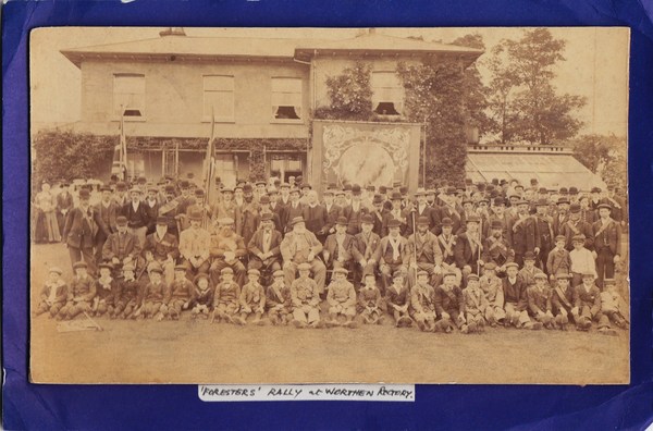 Rally of Ancient Order of Foresters in Worthen