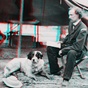 3D, General Custer with his Dog