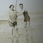 LARKING ABOUT ON THE BEACH