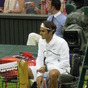 Roger Federer at Wimbledon Championships 2011
