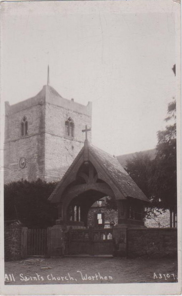 Lychgate of Worthen church