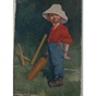 Landsorff Postcard 'Out First Ball'