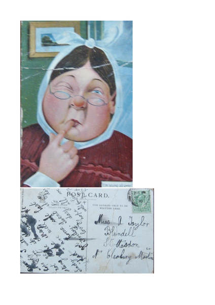 Funny Postcard