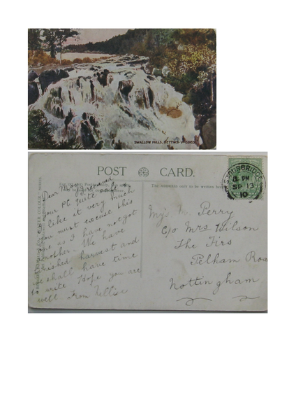 Bettwys-y-coed Postcard